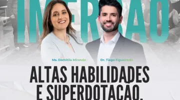 Cartaz da imersão em avaliação para a identificação de altas habilidades/superdotação